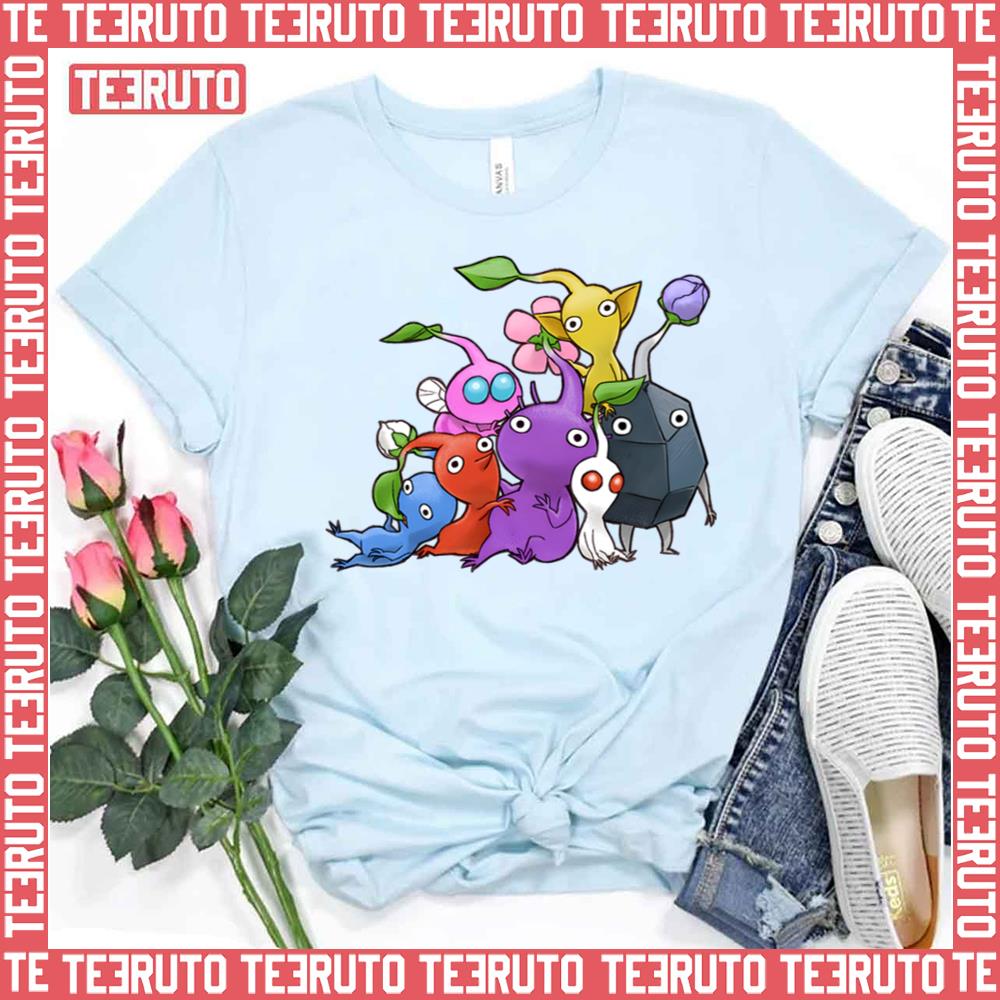 Waiting Line Pikmin Ideas Game Art Unisex T-Shirt