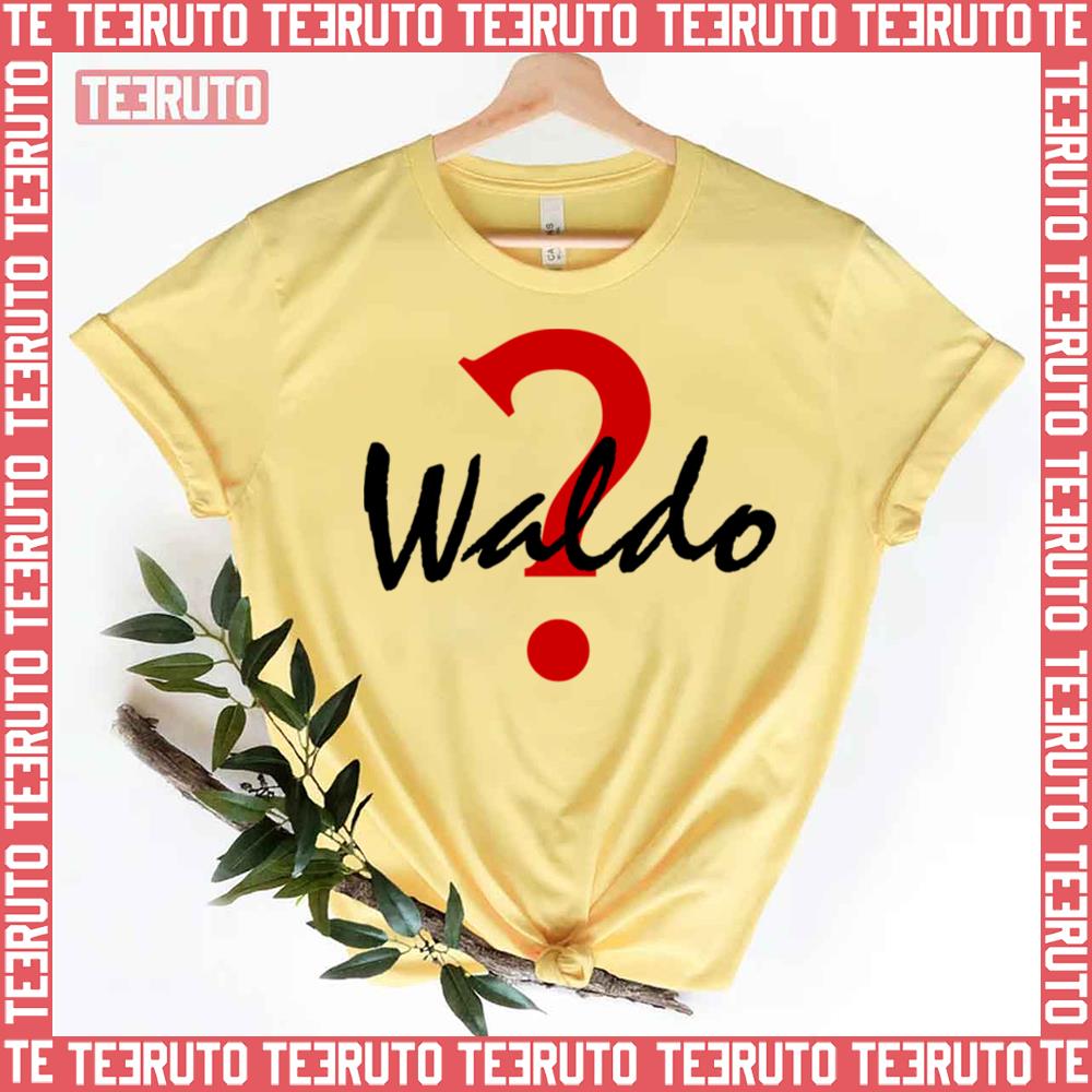 Waldo Questions Where Is ~ Red Mark Design Unisex T-Shirt