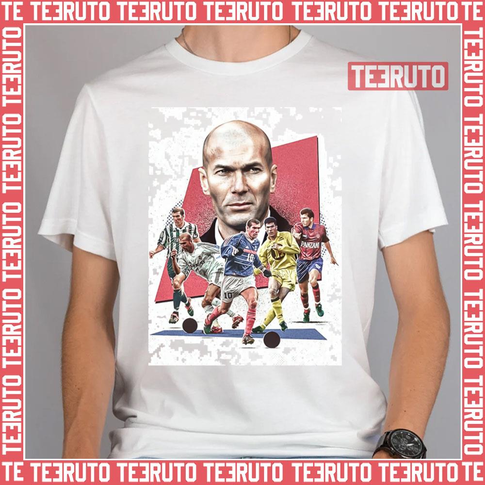 Wallpaper Zidane Legend Unisex T-Shirt