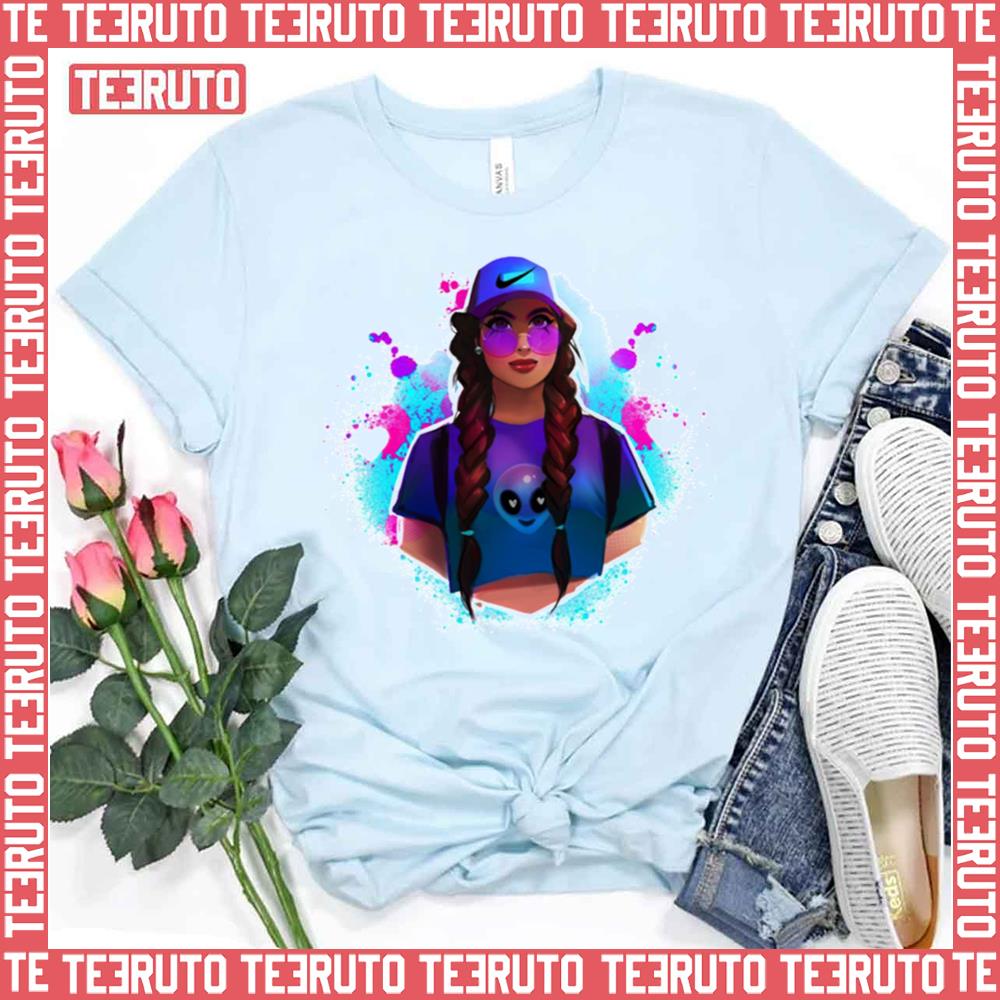 Water Colored Design Sss Sniper Wolf Sssniperwolf Unisex T-Shirt