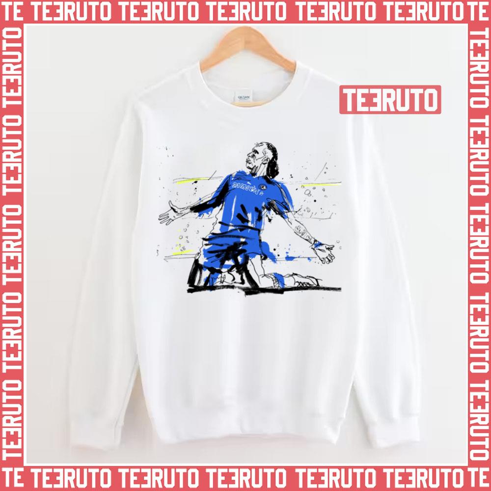 Watercolor Design Didier Drogba Unisex Sweatshirt