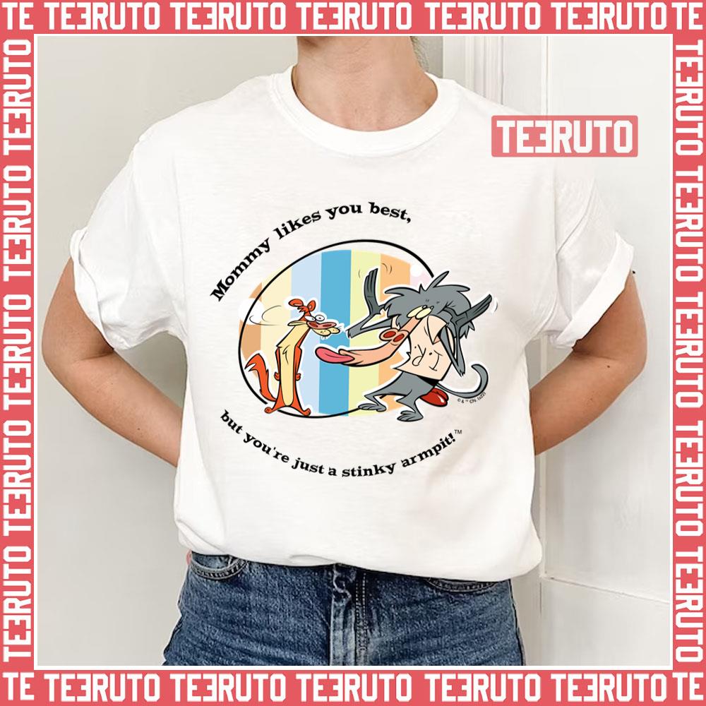 Weasel & Baboon Mommy Likes You Best I Am Weasel Unisex T-Shirt