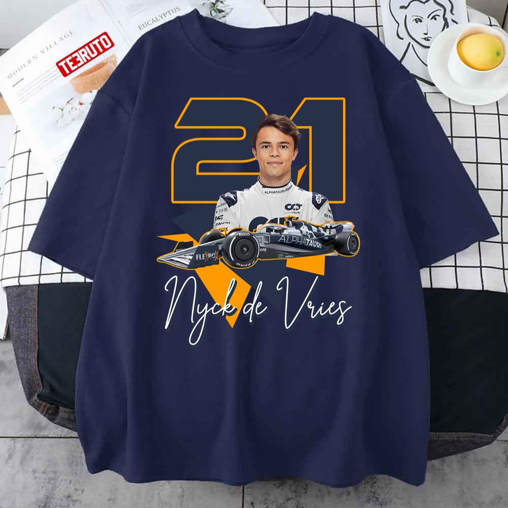 Welcome Nyck De Vries Driver Formula One Unisex T-Shirt