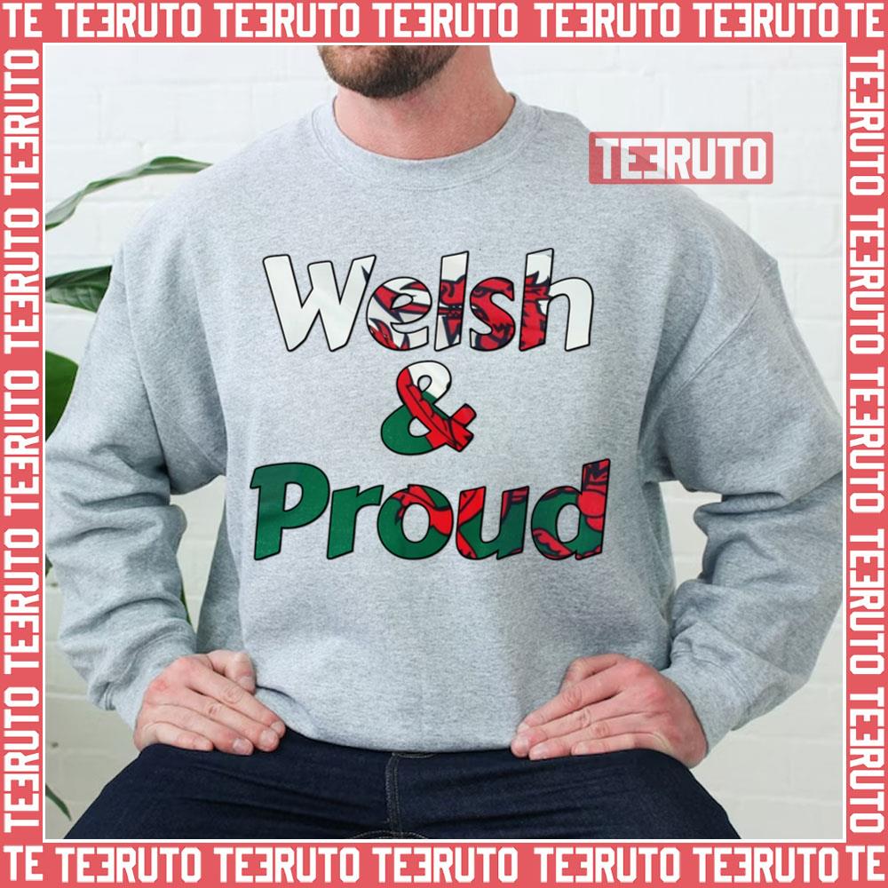 Welsh And Proud Rugby Unisex Sweatshirt