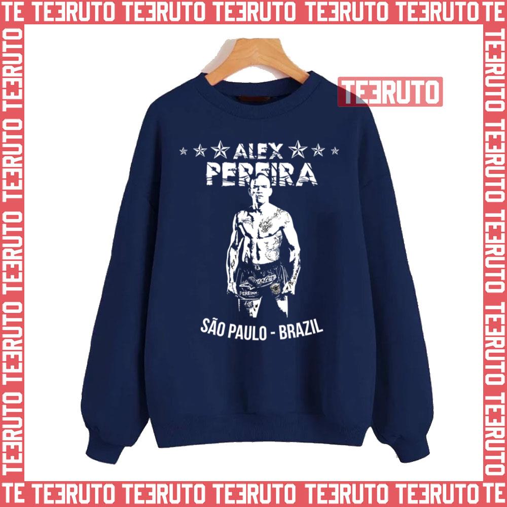 White Art Alex Pereira Poatan Unisex Sweatshirt