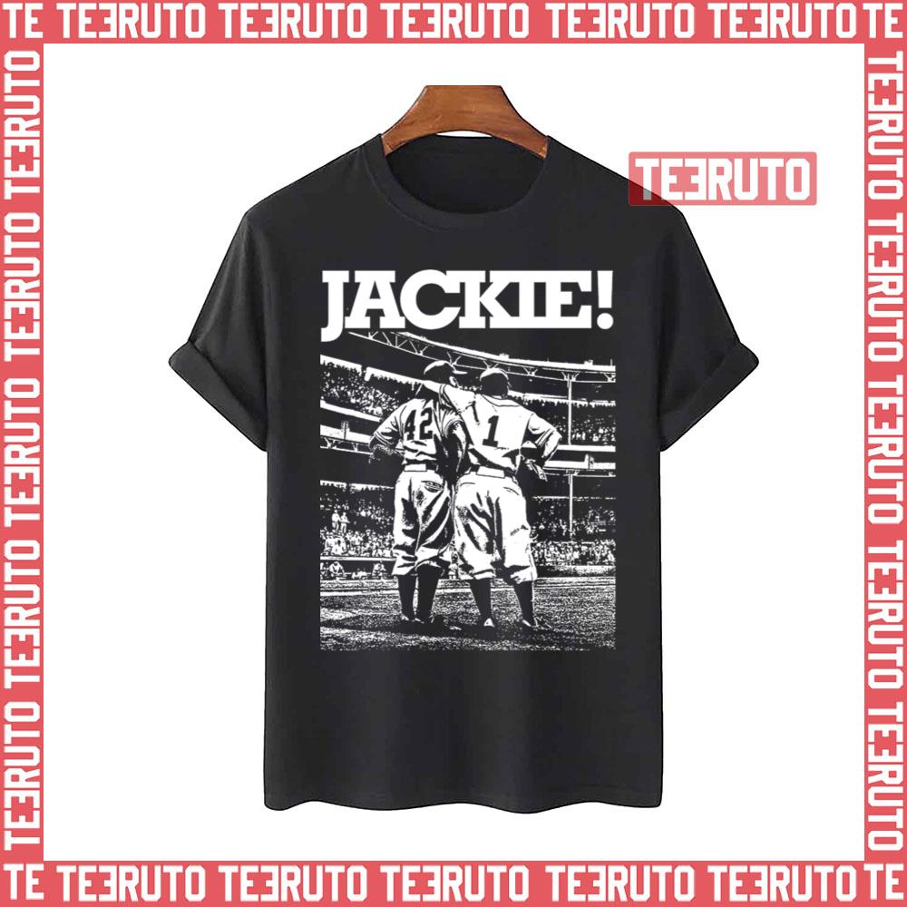 White Art Jackie Robinson Myth Brooklyn Unisex T-Shirt