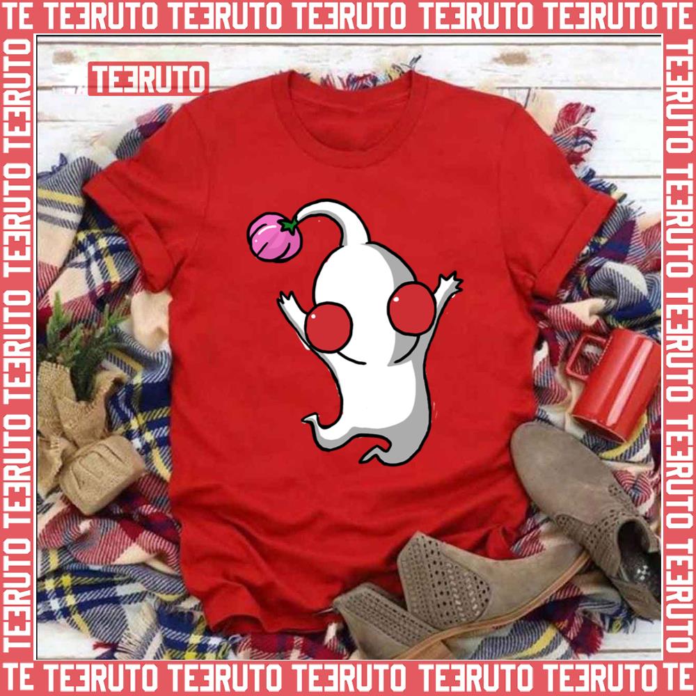 White Jumping Pikmin Unisex T-Shirt