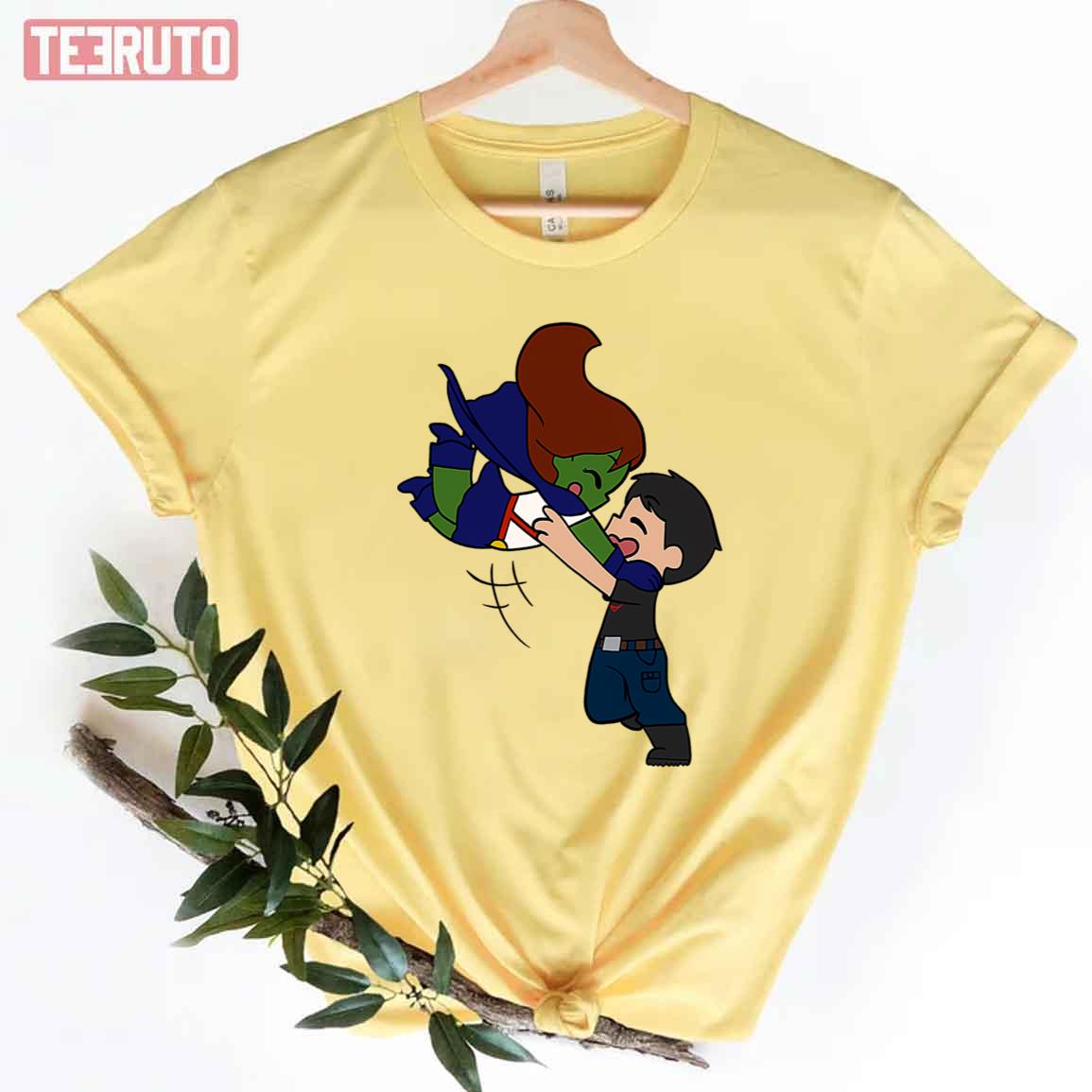 Who Loves Movie Young Justice Supermartian Cute Photographic Unisex T-shirt