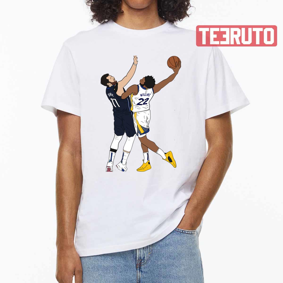 Wiggins Dunks On Dončić Andrew Wiggins Unisex T-shirt