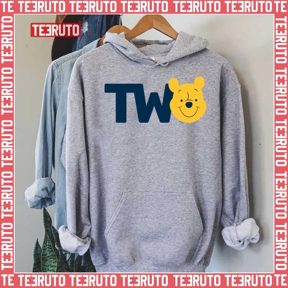 Winnie The Pooh Two Second Birthday Baby Unisex Hoodie