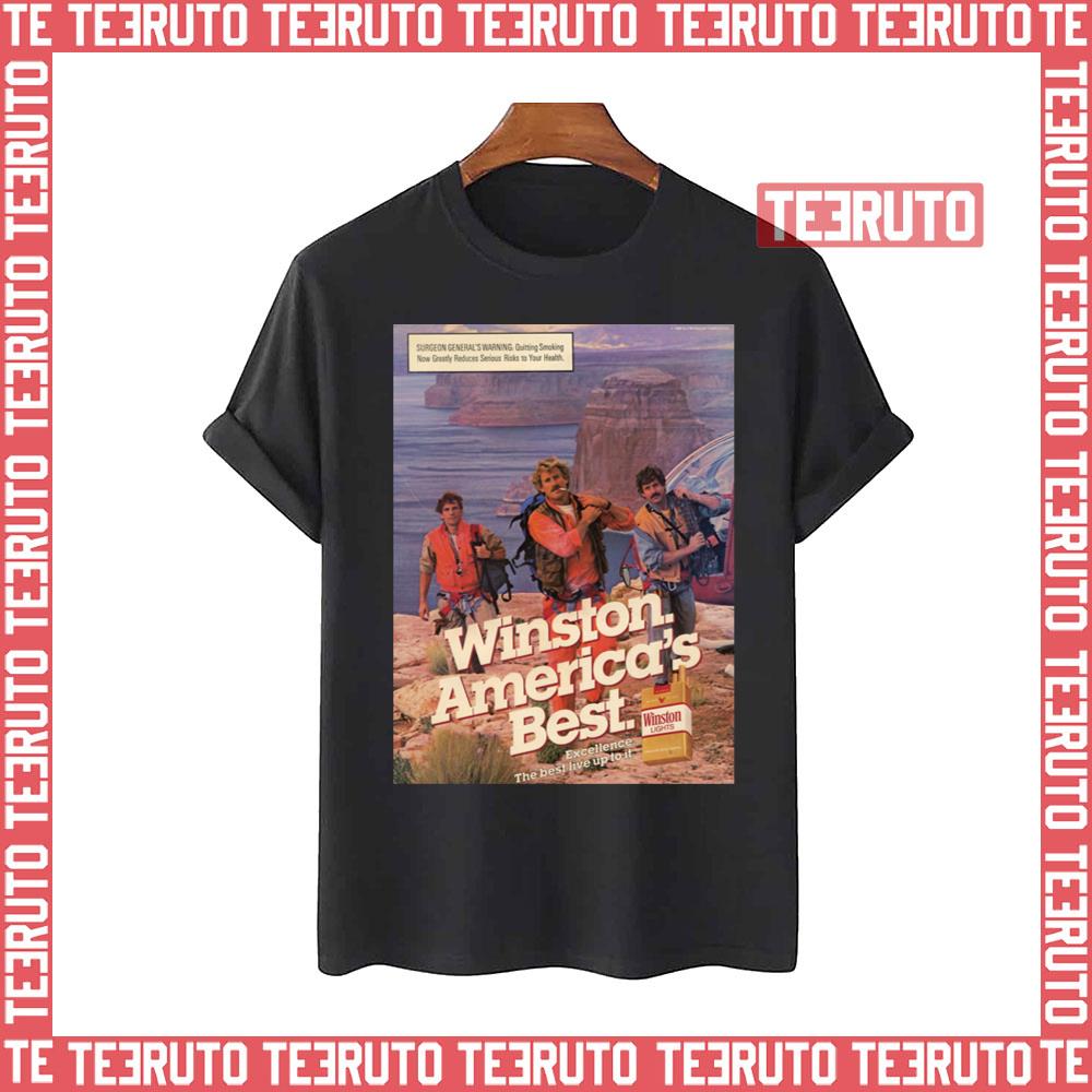 Winston America’s Best Vintage Cigarette Advertisement Country Premium Unisex T-Shirt