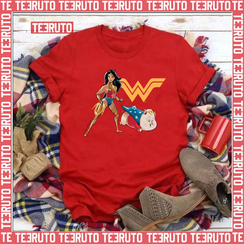 Wonder Woman & Pb Super Pets Unisex T-Shirt