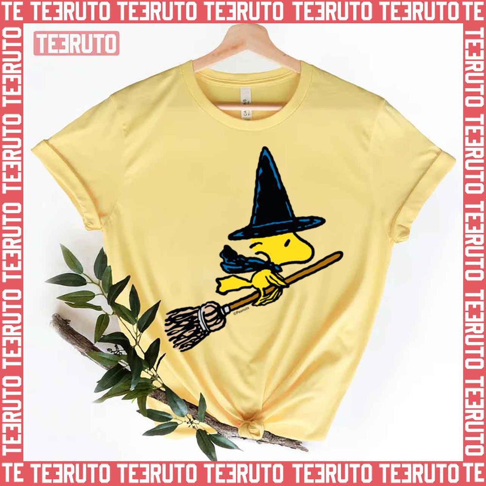 Woodstock Halloween Witch Peanuts Unisex T-Shirt