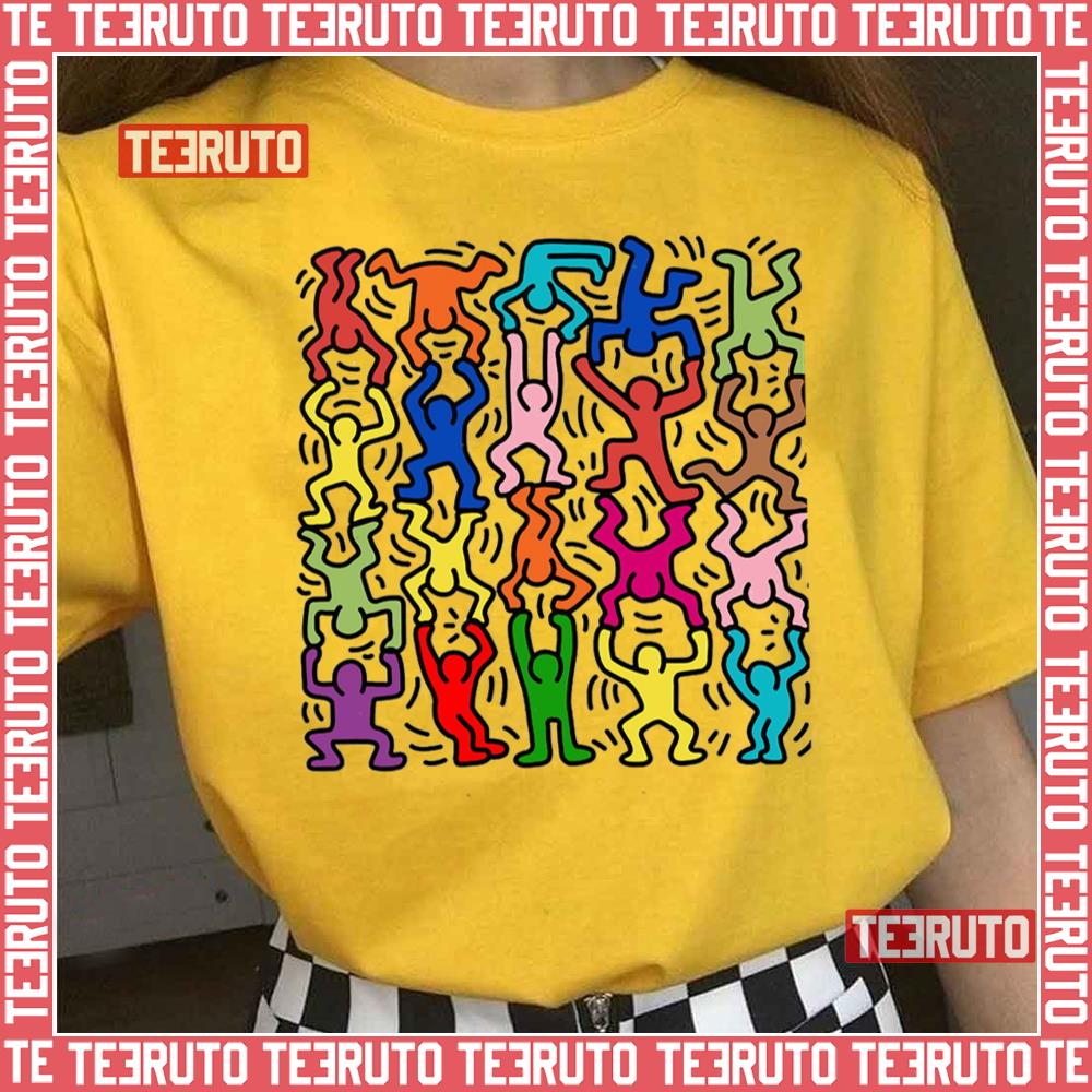Working Together Keith Haring Unisex T-Shirt