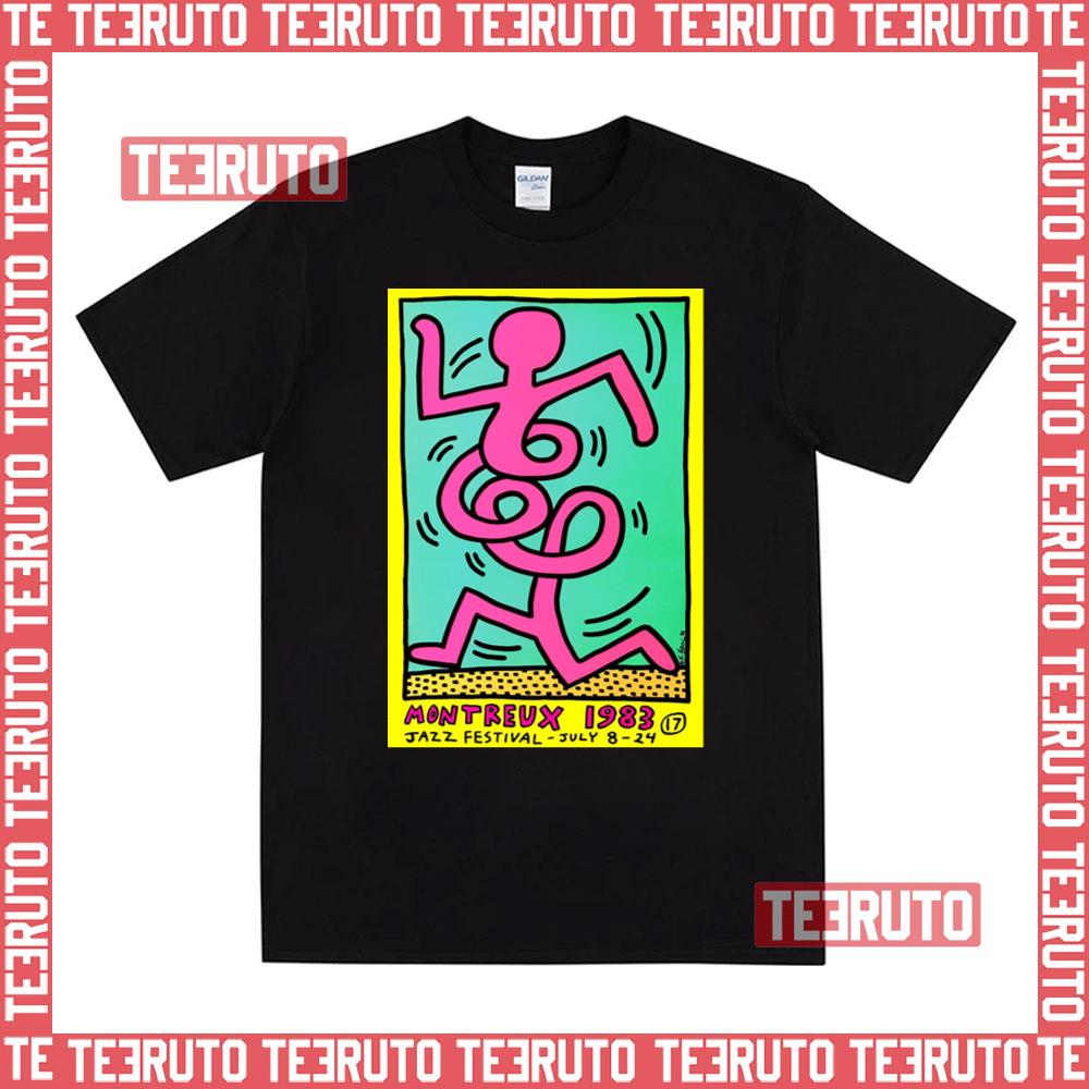 Worm Kluget Dance Keith Haring Unisex T-Shirt