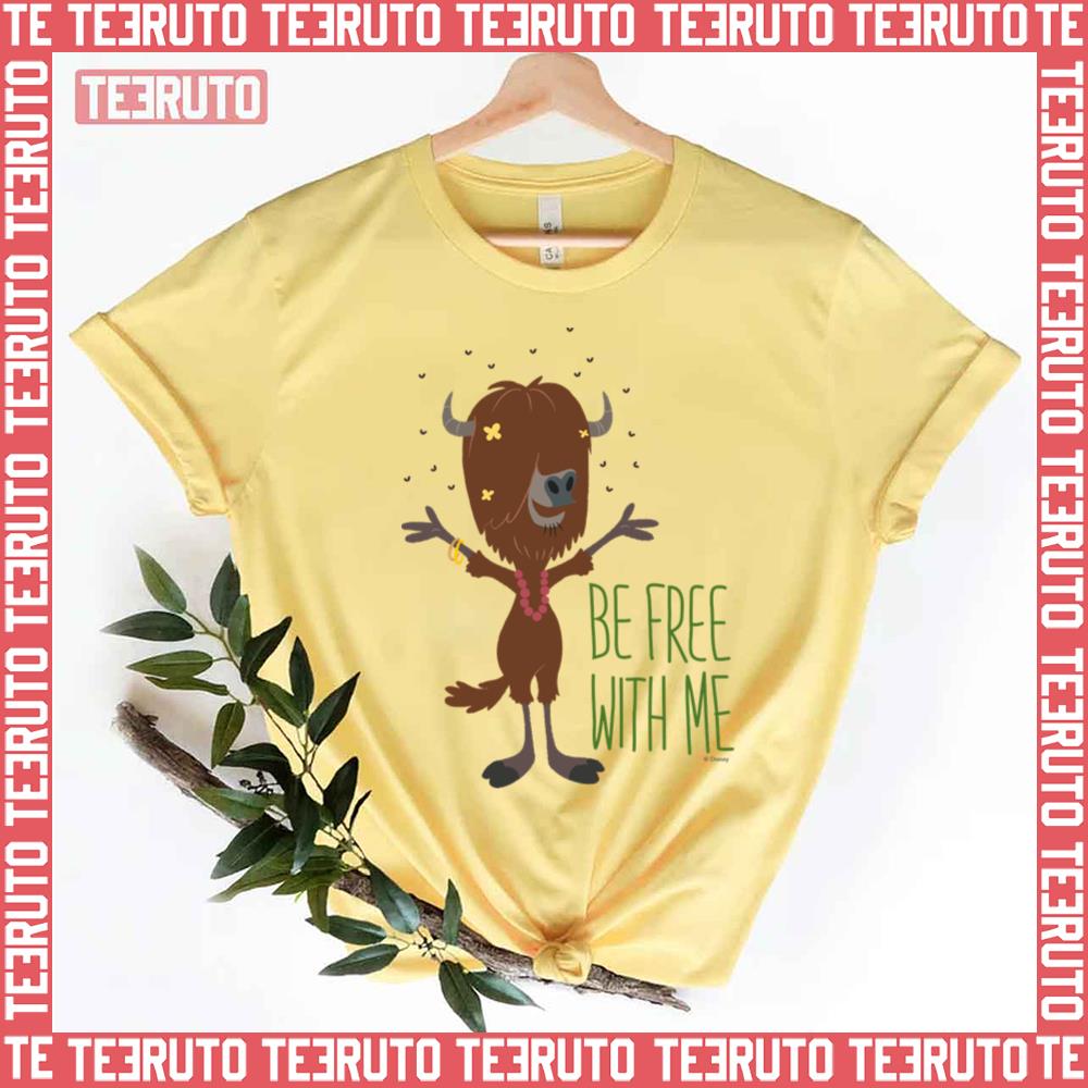 Yax Be Free With Me Zootopia Unisex T-Shirt