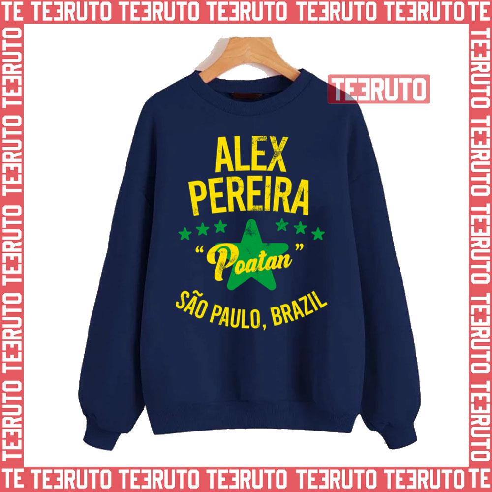 Yellow Design Alex Pereira Roots Distressed Unisex Sweatshirt