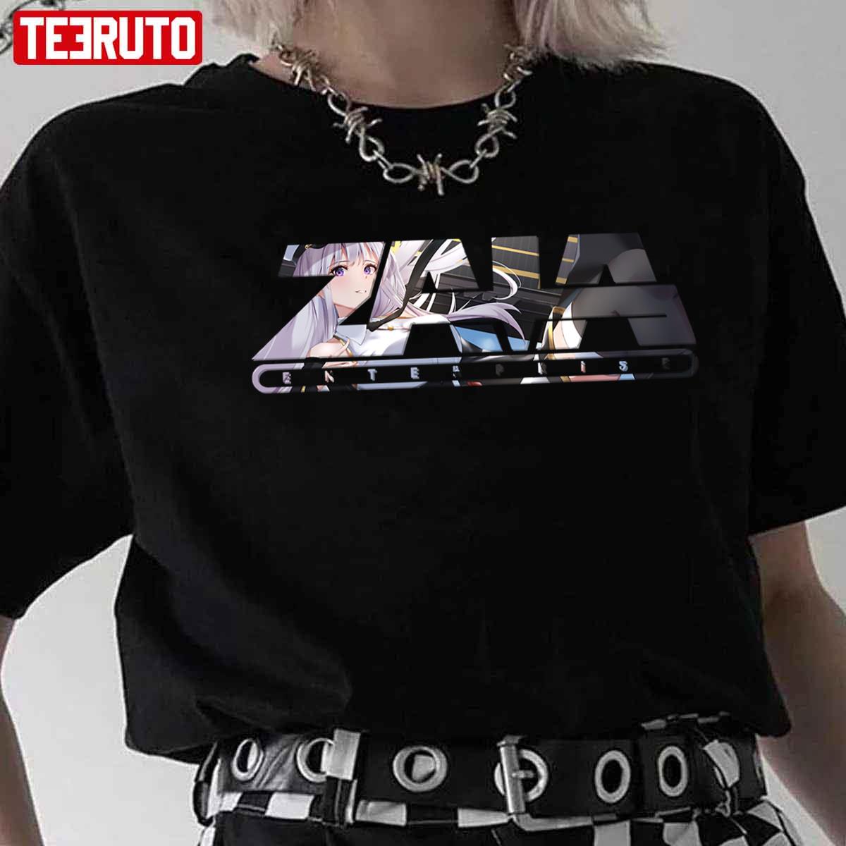 Zaia Enterprise Pretty Girl Of Azur Lane Fanart Unisex T-shirt