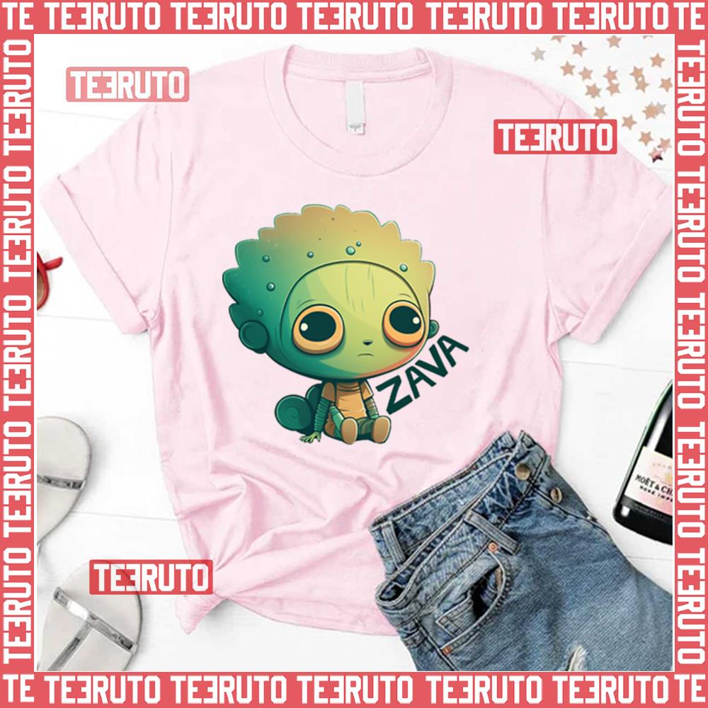 Zava Zava Cute Alien Unisex T-Shirt