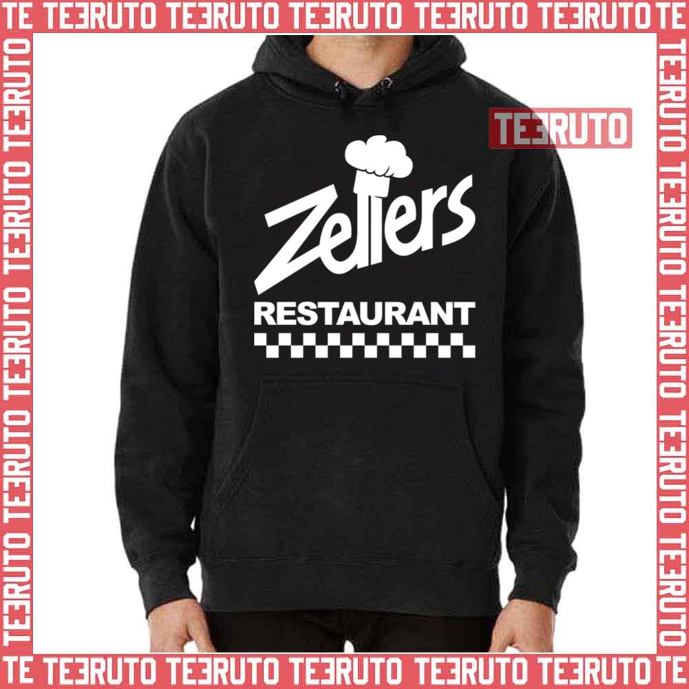 Zellers Restaurant White Logo Unisex Hoodie