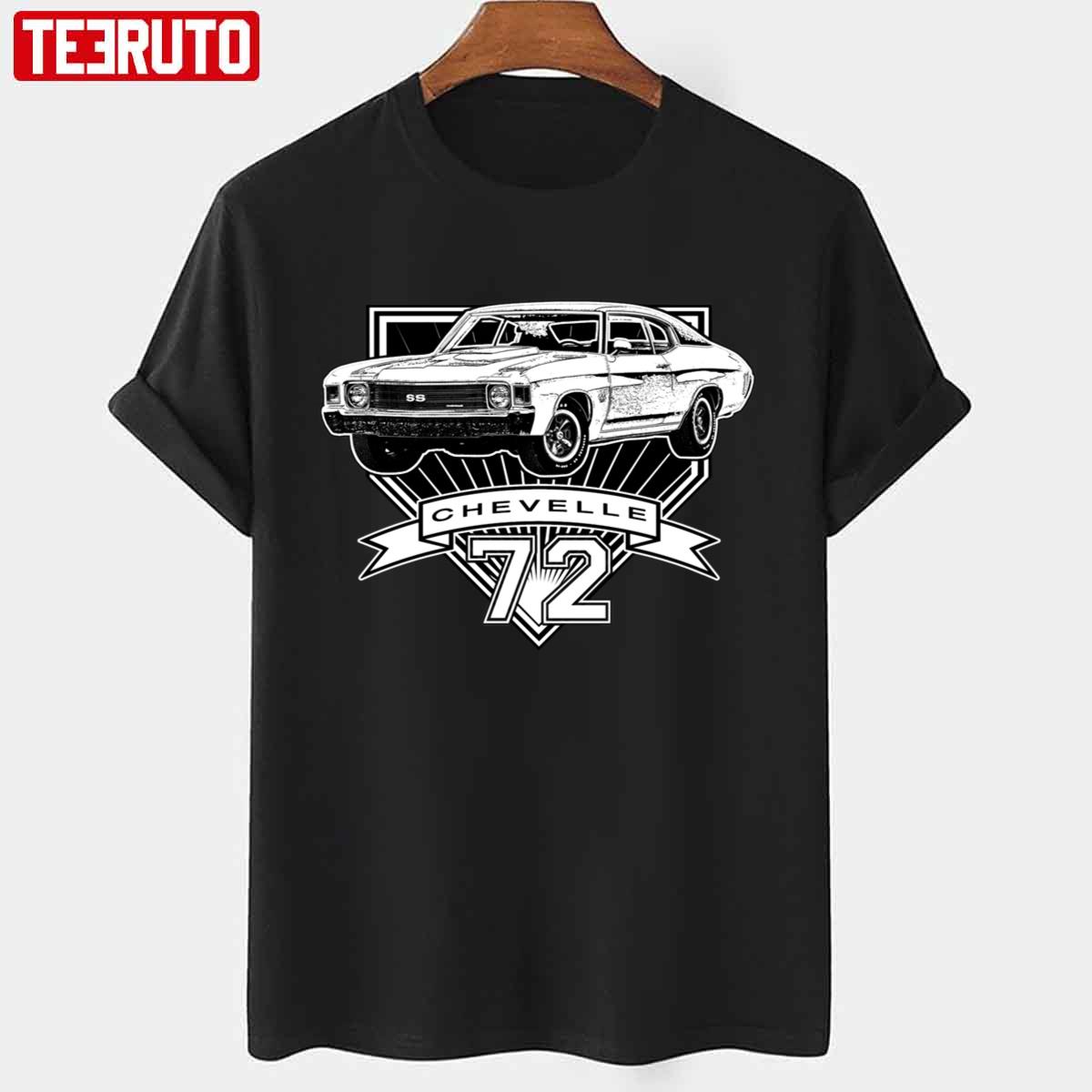 1972 Chevelle Vintage Car Art Unisex T-shirt