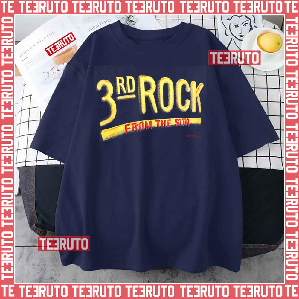 3rd Rock From The Sun Yellow Logo Unisex T-Shirt