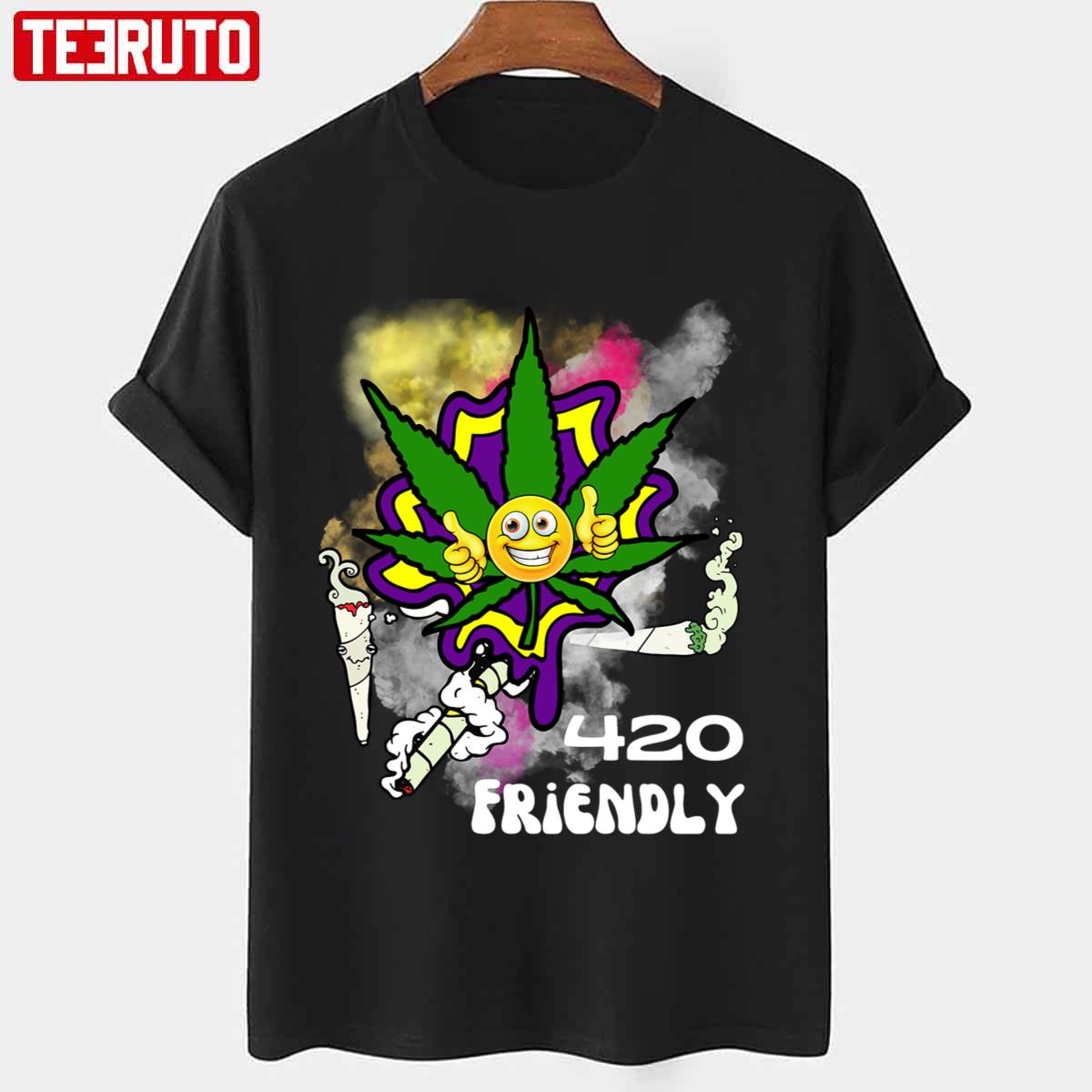 420 Friendly Happy Stoner Set Collection Unisex T-shirt