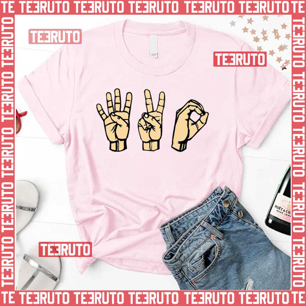 420 Hands Sign Language Unisex T-Shirt