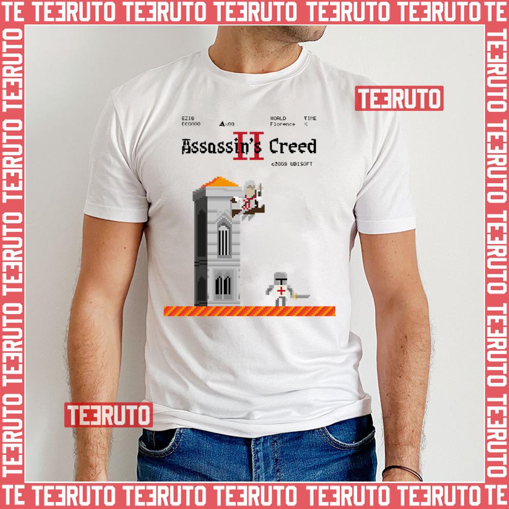 8 Bit Variant Assassin’s Creed Unisex T-Shirt