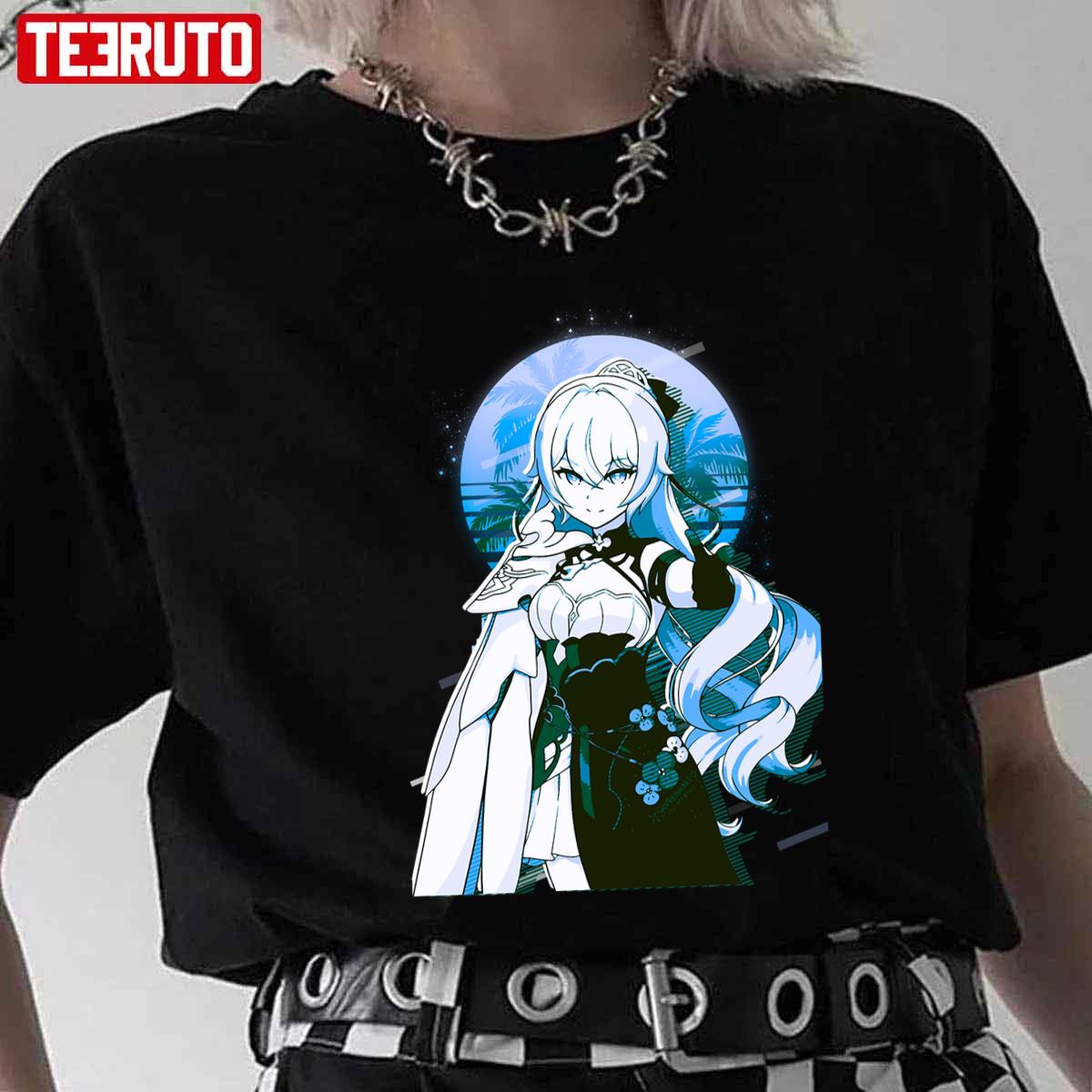 80s Retro Bronya Silverwing N Ex Honkai Impact Unisex T-Shirt