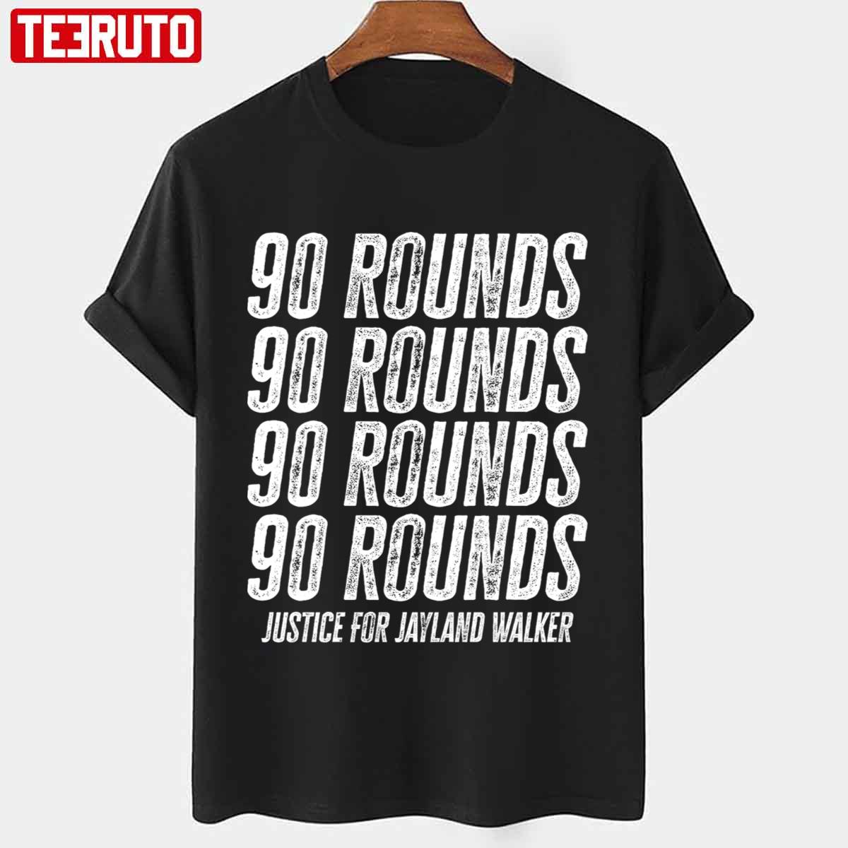 90 Rounds Justice For Jayland Walker Unisex T-shirt