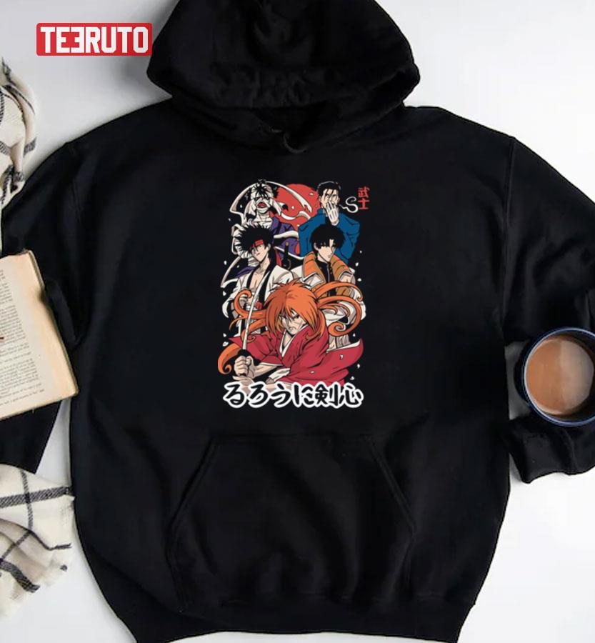 90s Rurouni Kenshin Retro Vintage Unisex T-Shirt
