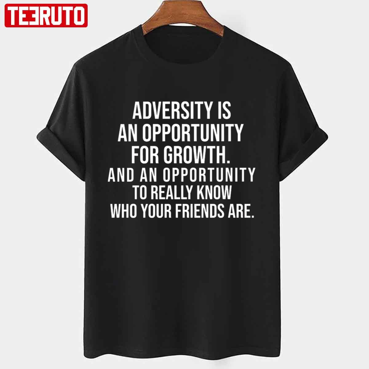 Adversity Is An Opportunity For Growth Megyn Kelly Unisex T-Shirt