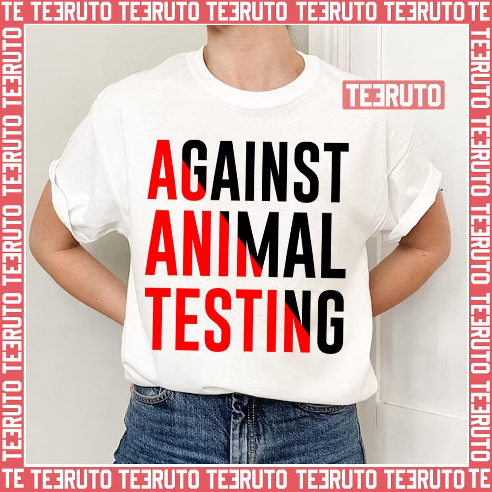Against Animal Testing Art Unisex T-Shirt
