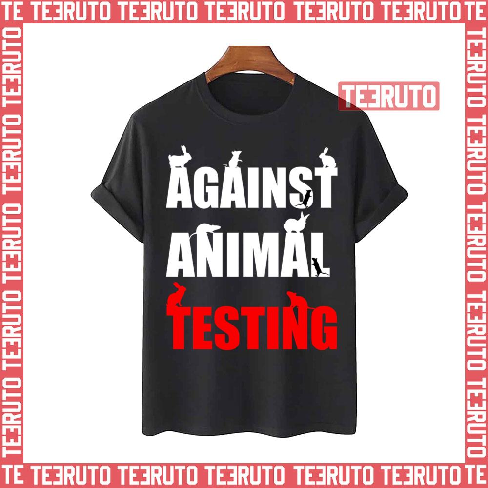 Against Animal Testing Graphic Unisex T-Shirt