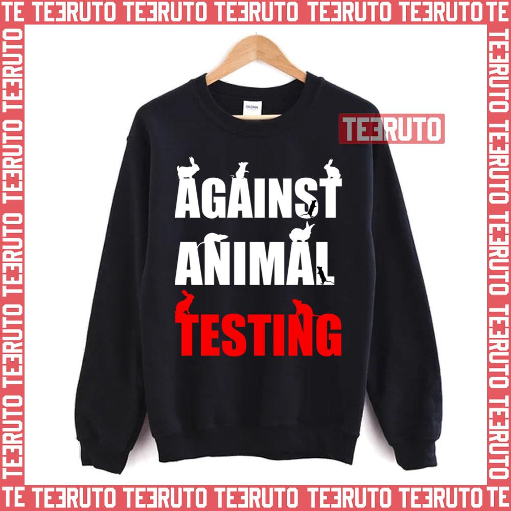 Against Animal Testing Graphic Unisex T-Shirt