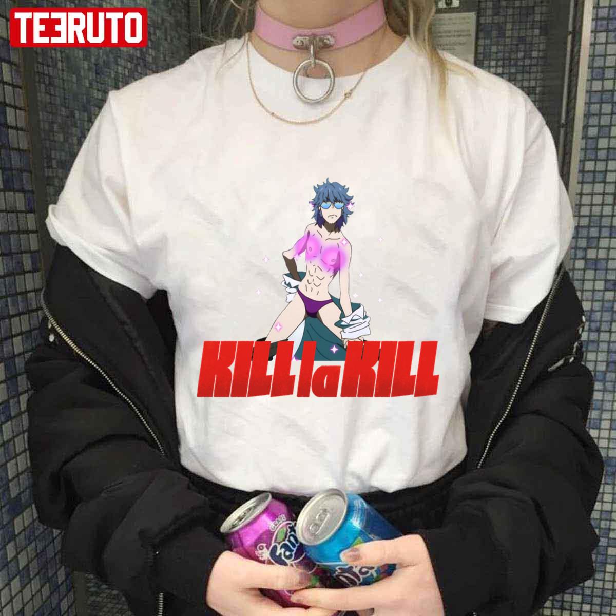 Aikuro Mikisug Kill La Kill Funny Blink Art Unisex T-shirt