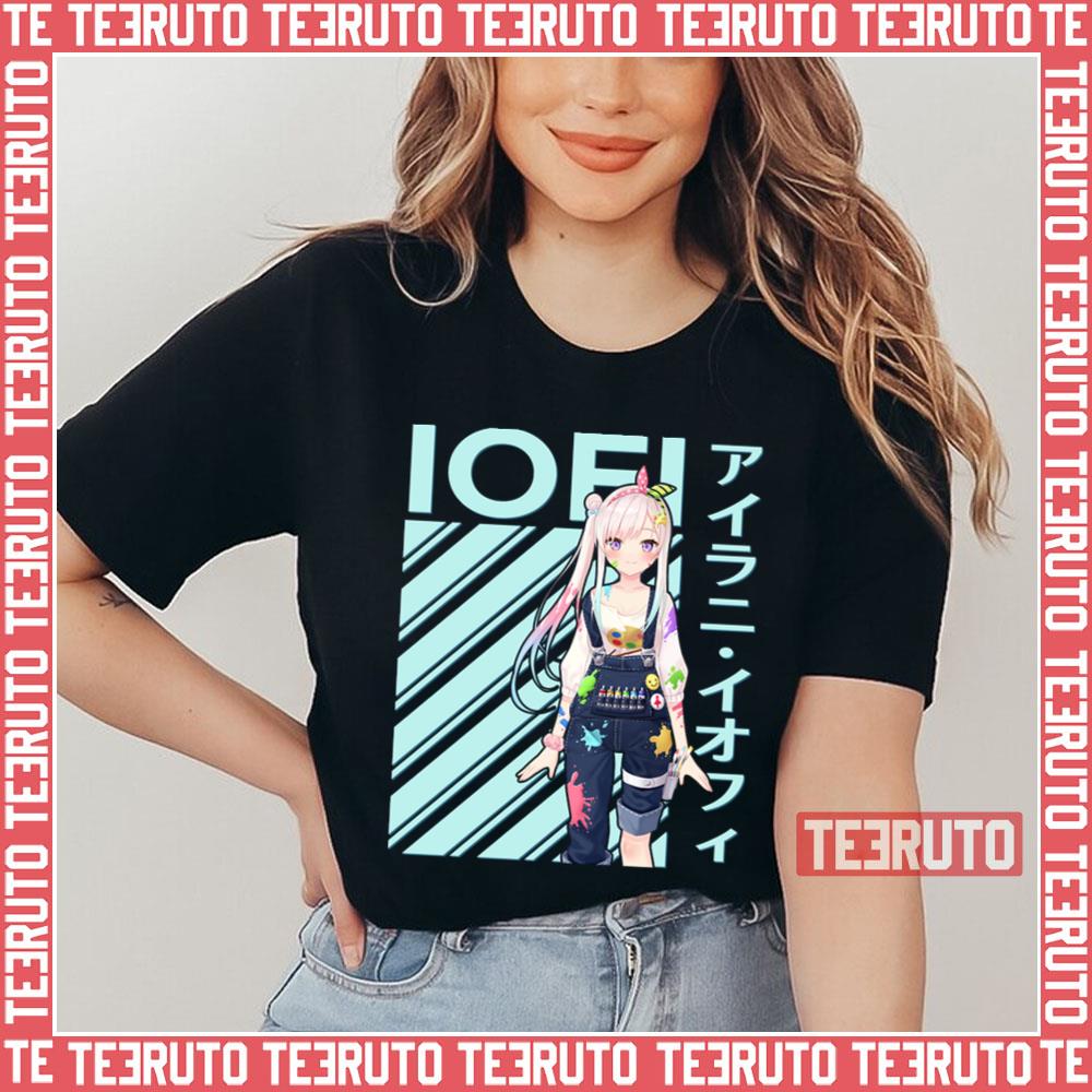 Airani Iofifteen Hololive Blue Art Unisex T-Shirt