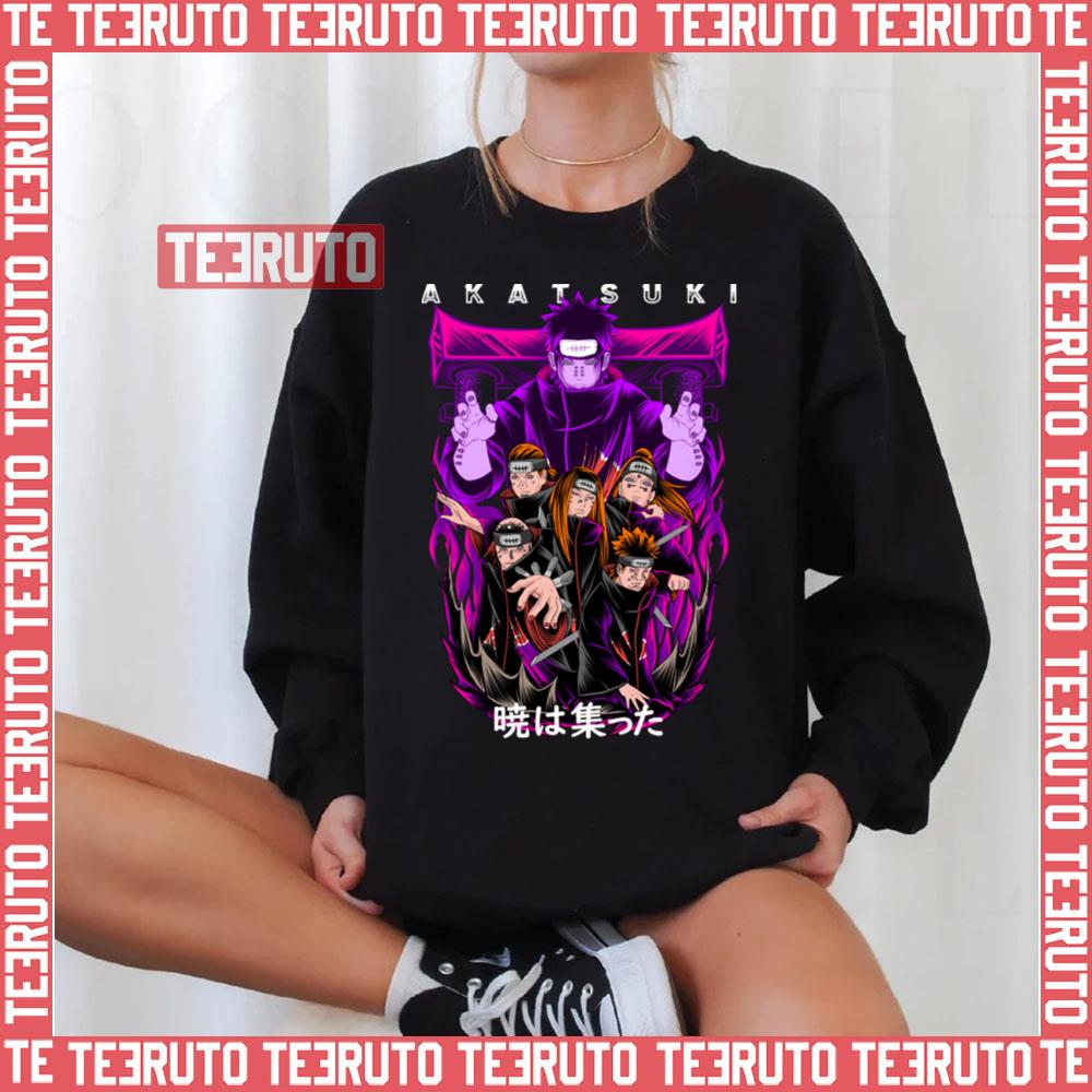 Akatsuki Purple Art Naruto Shippuden Unisex T-Shirt