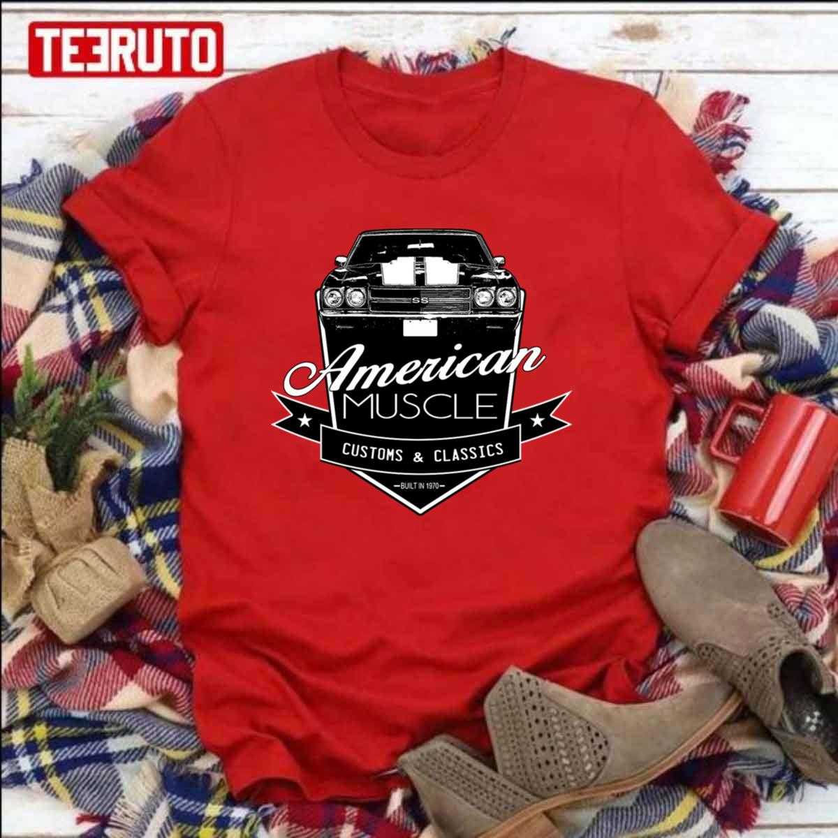 American Muscle Chevelle Customs & Classics Unisex T-shirt