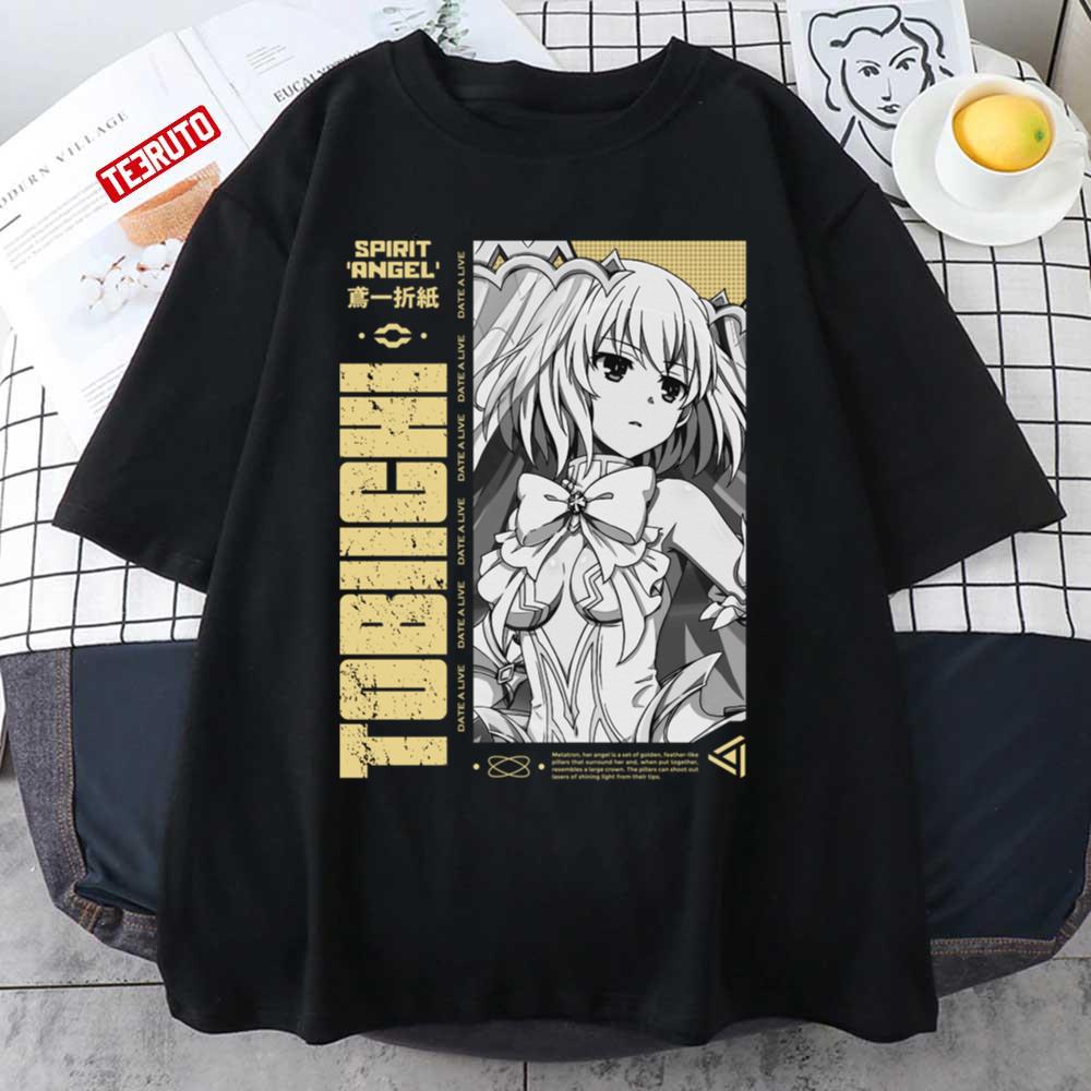 Angel Origami Tobiichi Date A Live Color Version Unisex T-shirt