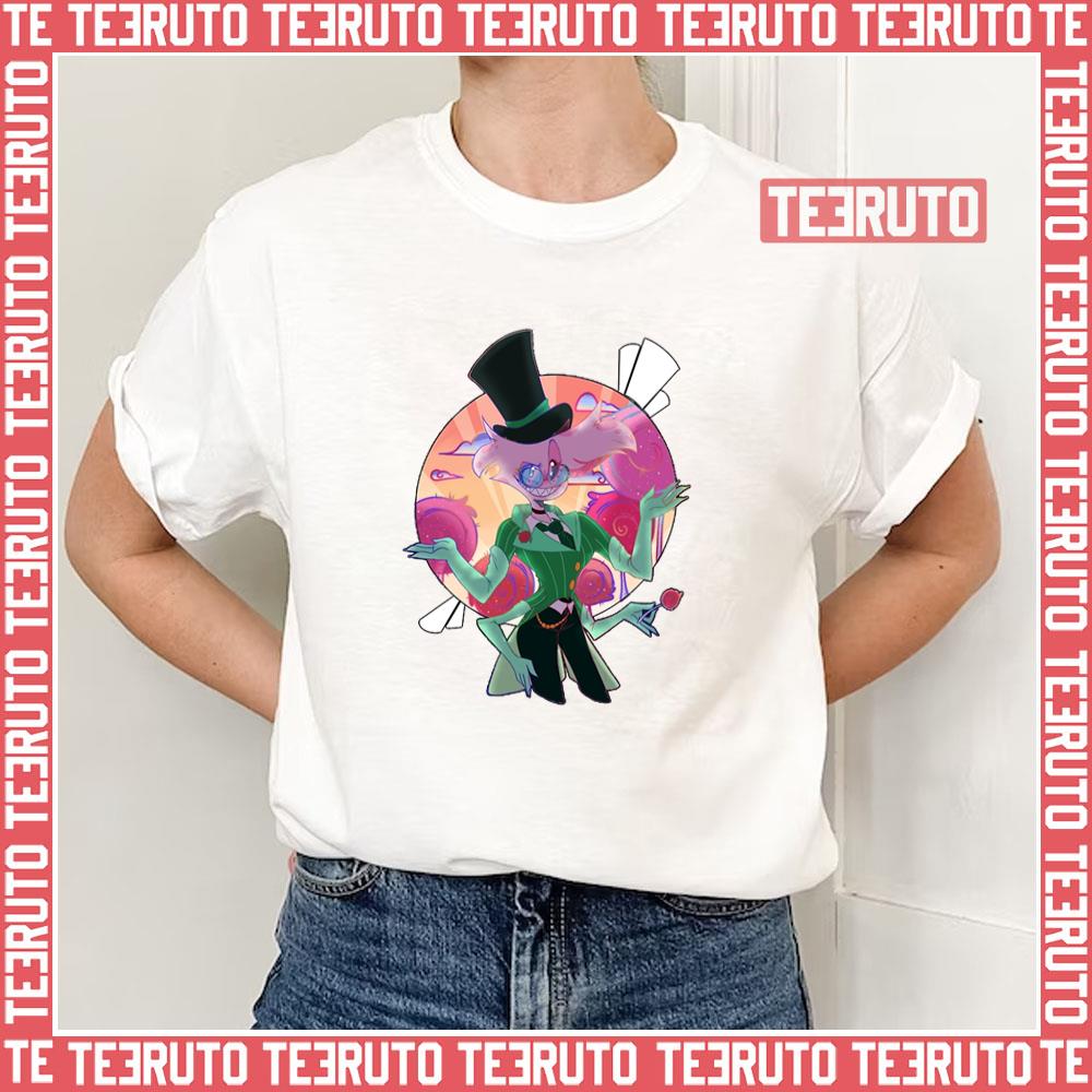 Angel The Onceler Hazbin Hotel Hunicast Graphic Unisex T-Shirt - Teeruto