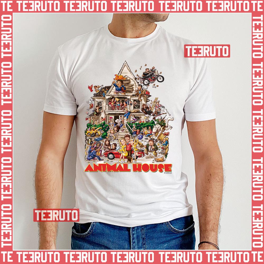 Animal House Delta House Drawing Unisex T-Shirt