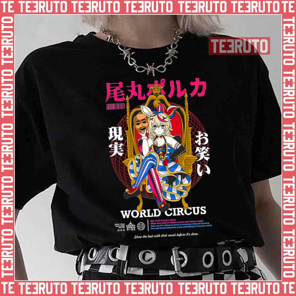 Anime And Manga Gamers Omaru Polka Hololive Unisex T-Shirt