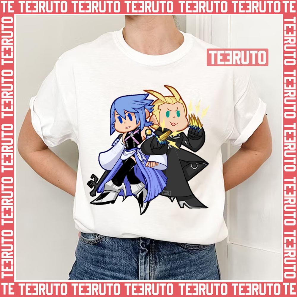 Aqua And Larxene Kingdom Hearts Unisex T-Shirt