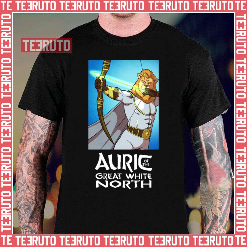 Aurie Great White North Old School Unisex T-Shirt