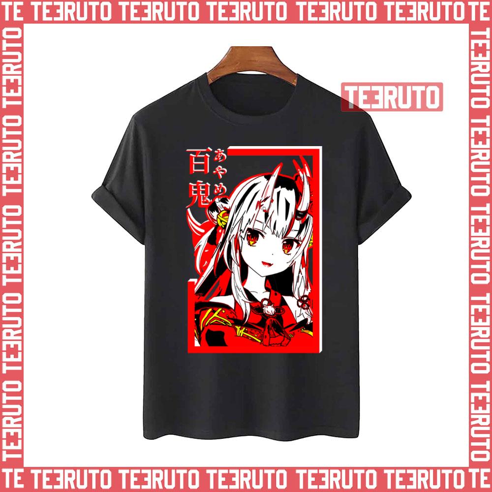Ayame Ojou Hololive Red Graphic Unisex T-Shirt
