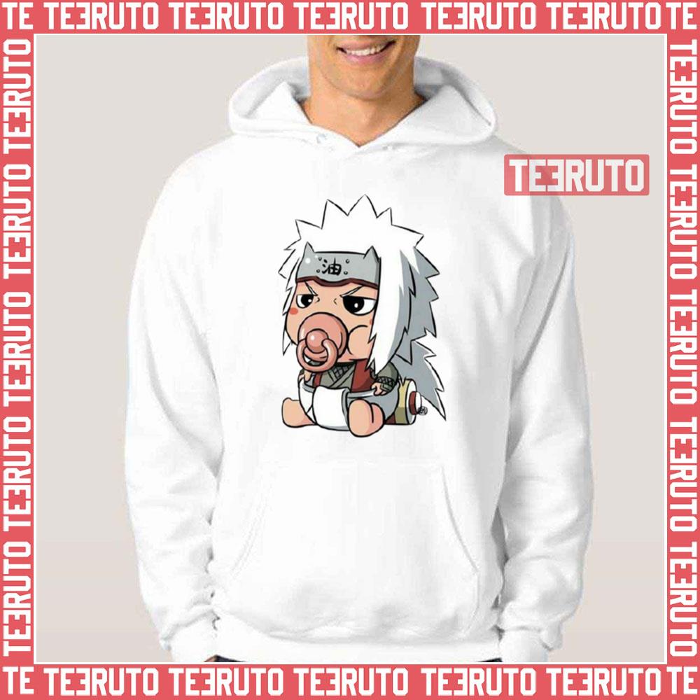 Baby Jiraiya Sensei Anime Naruto Shippuden Unisex Hoodie