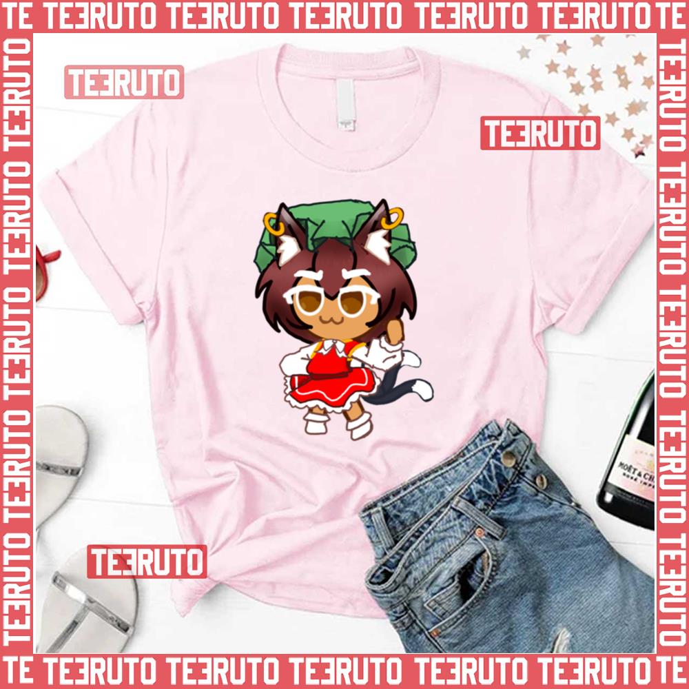 Bakeneko Cookie Touhou Project Unisex T-Shirt