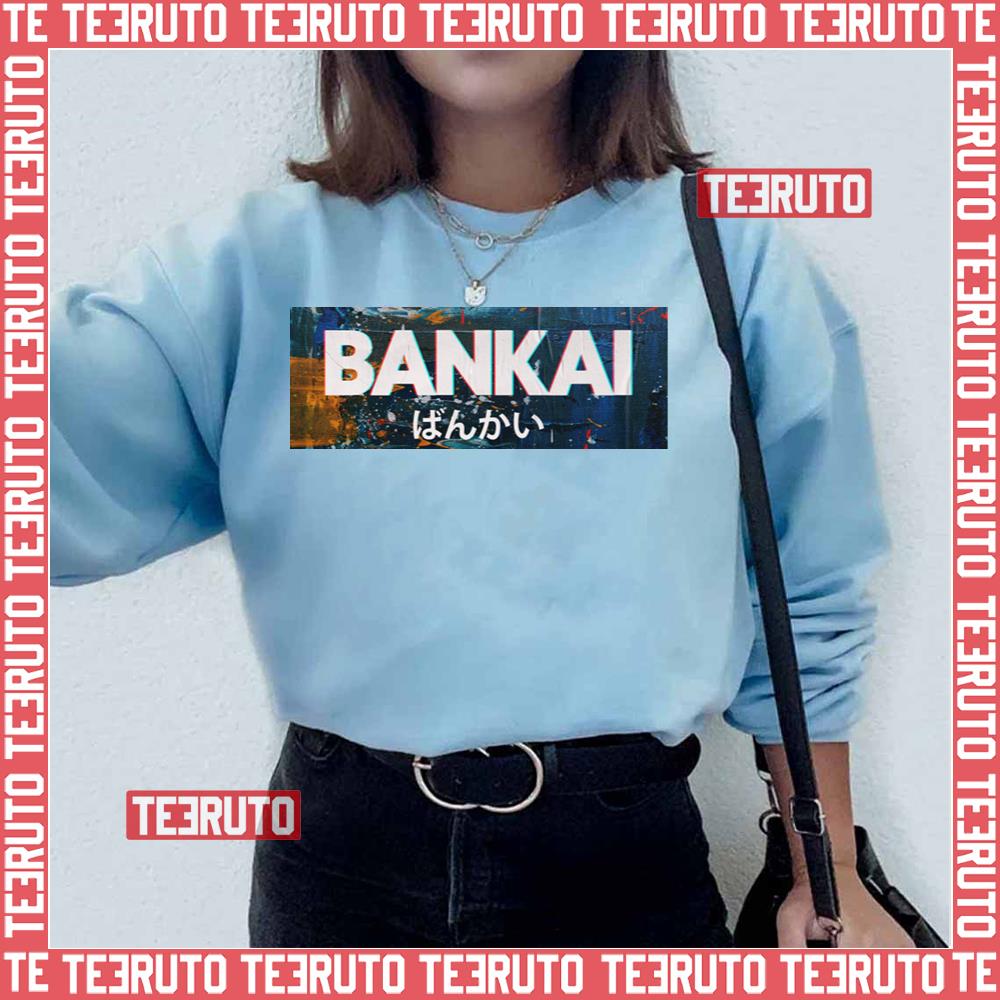 Bankai Distressed Design Bleach Anime Unisex T-Shirt